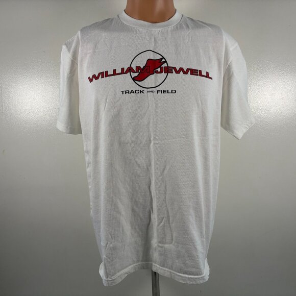 Vintage Nike William Jewell Track And Field T Shirt Mens M College Missouri 90s - Picture 2 of 3